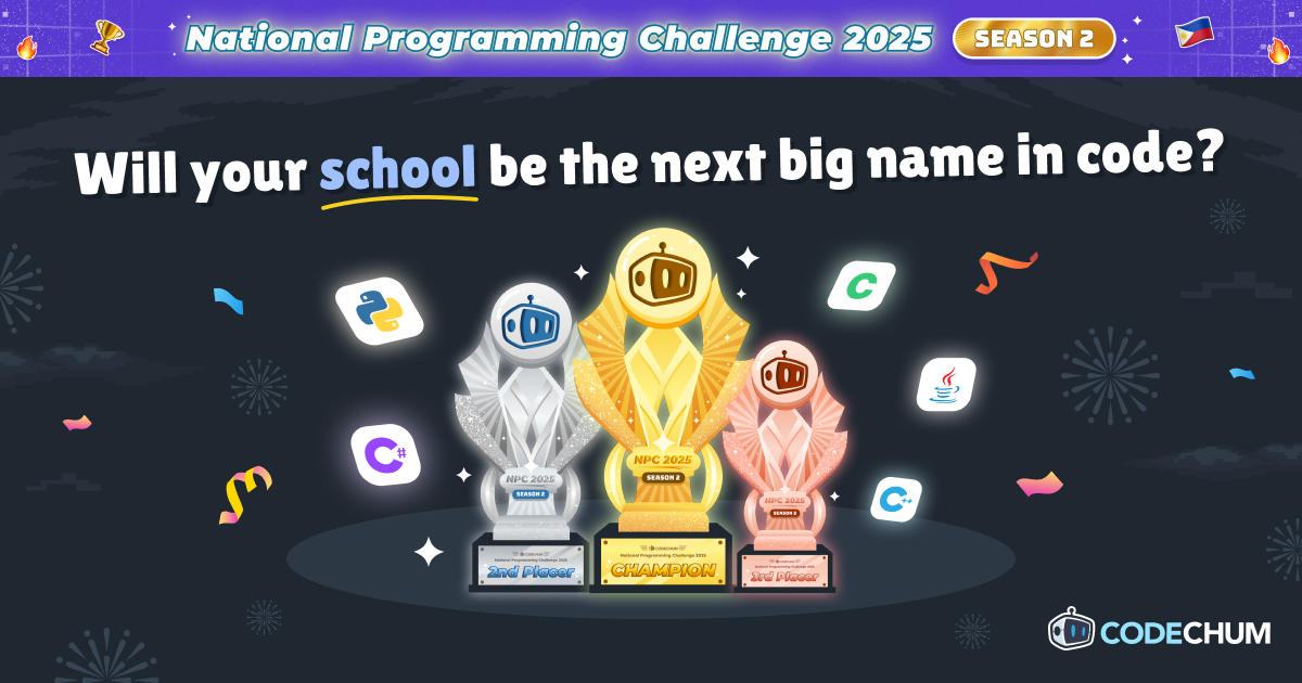 CodeChum | National Programming Challenge